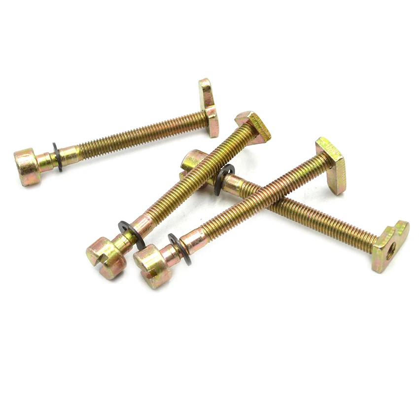 4 комплект устройство регулировки натяжителя цепи регулировочный винт для Husqvarna