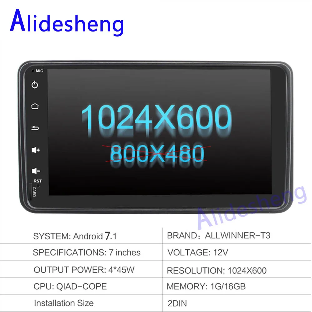 Android 7,1 автомобильный Радио gps dvd-плеер для Suzuki Jimny 2007- WiFi Android RDS стерео автомобильный аудио и видео мультимедийный плеер
