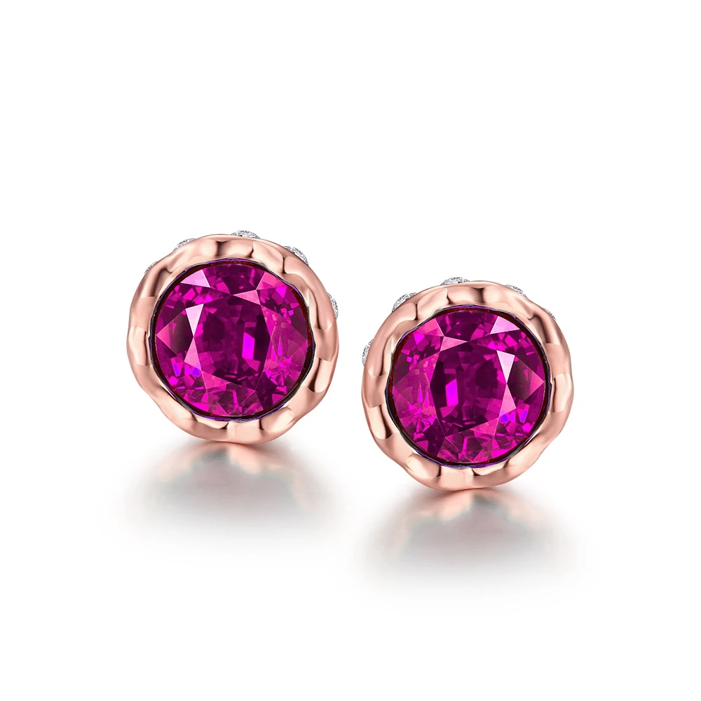 Модные популярные белый/синий/фиолетовый/красный/зеленый crystalStud серьги для