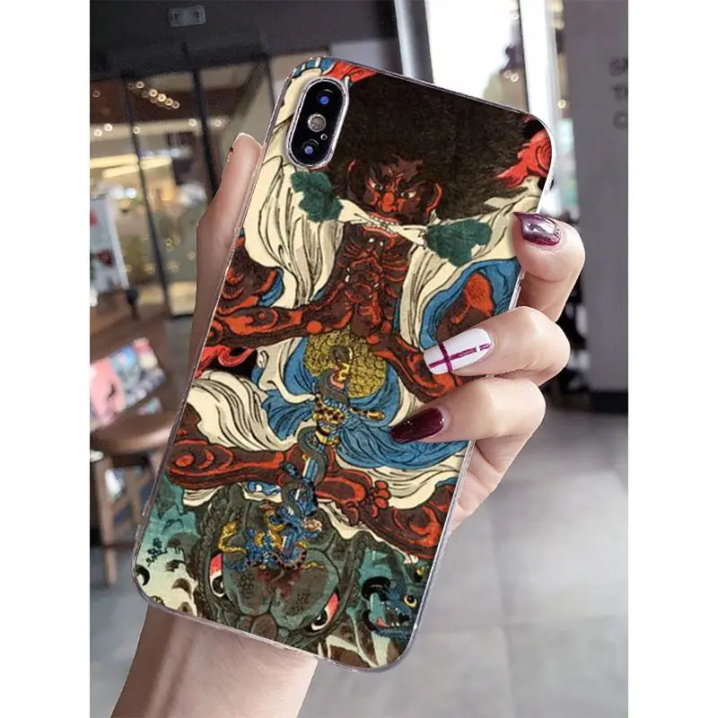 Babaite Ukiyo e Japonais стильный прозрачный мягкий силиконовый чехол для телефона iPhone 6S 6plus
