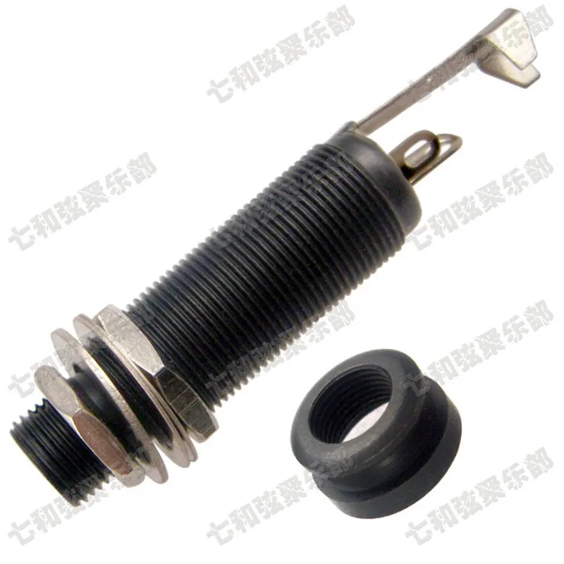 2 шт. Резьбовой цилиндр для электрической гитары бас-выход ремешок концевой штырь