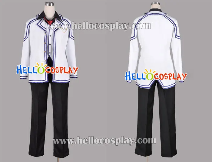 Rewrite Cosplay High School of Kazamatsuri Boy Uniform H008