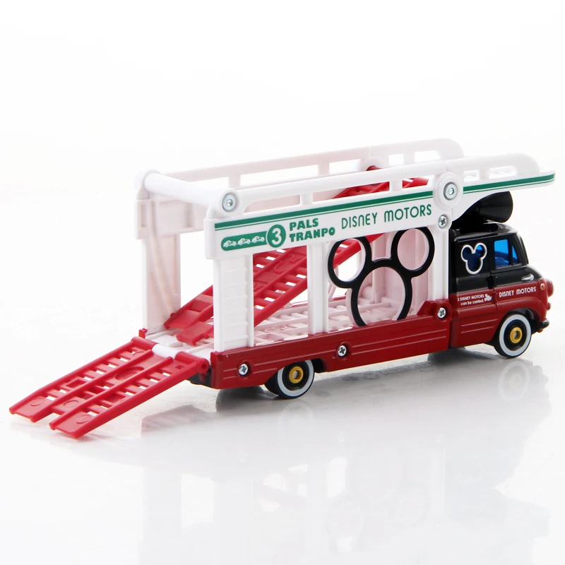 Tomica disney Motors PALS TRANPO Микки Маус транспортер Грузовик Металл литья под давлением