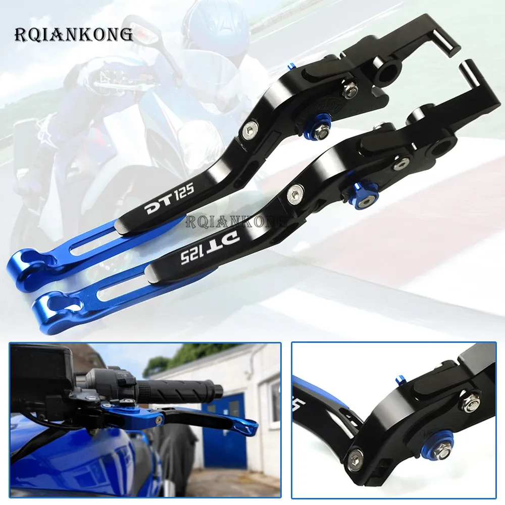Складной выдвижной рычаг сцепления для мотоцикла Yamaha DT125 1995/DT125R 1988/DT125RL 89 99/DT125RE 04 07