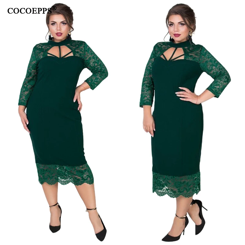 6XL размера плюс, летнее кружевное платье, женское, повседневное, сексуальное, с вырезом, 5XL, Vestidos, для девушек, для офиса, элегантное, большой размер, одежда для вечеринок
