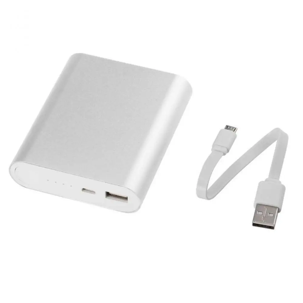 10000 мАч Универсальный ультра тонкий 18650 power bank портативный внешний аккумулятор