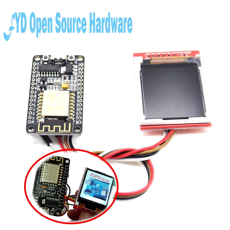 ESP8266 набор для разработки tft экран материал сеть интеллектуальная домашняя