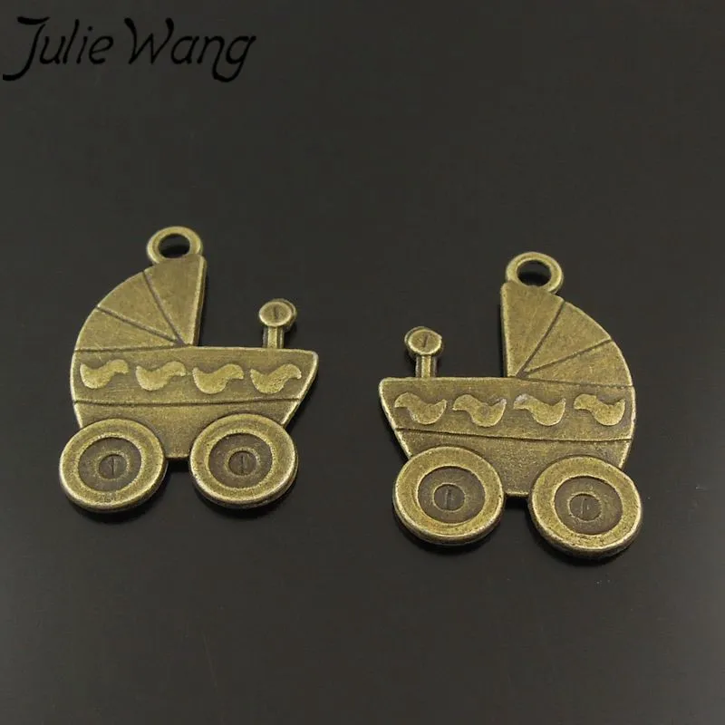 Детская коляска JulieWang 30 шт./упак. античный бронзовый из цинкового сплава Товары