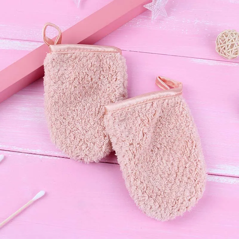 2 шт. волшебное полотенце для снятия макияжа очищающая перчатка лица