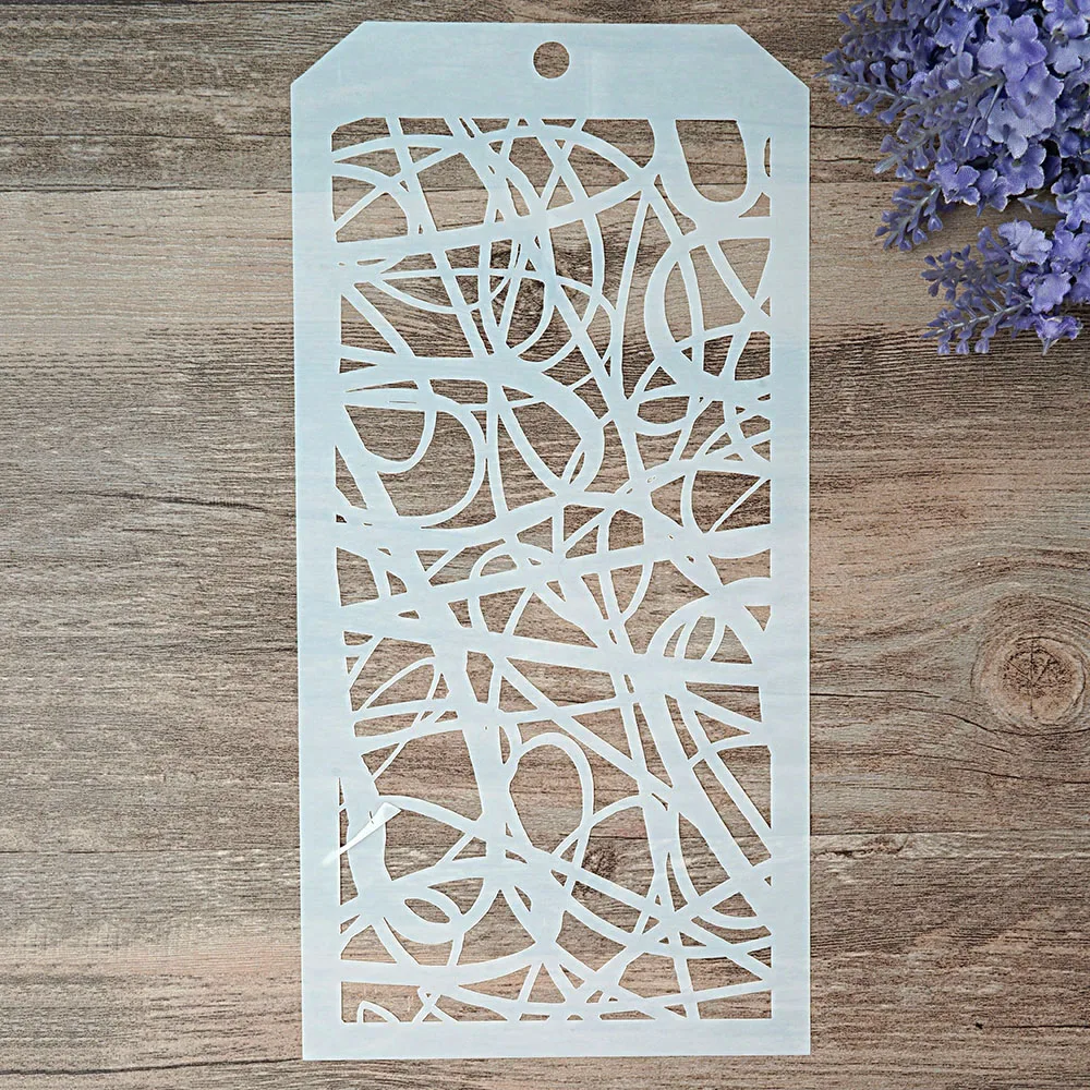 ST122496 12*24 см DIY ремесло Многослойные трафареты для стен Живопись штампованная для скрапбукинга штампы альбом декоративное тиснение бумажные карты - Цвет: ST122496