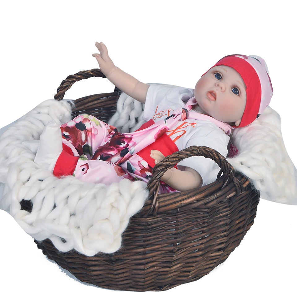 55 см Силиконовые Reborn куклы Baby живой реалистичный Boneca Bebe реалистичные настоящая