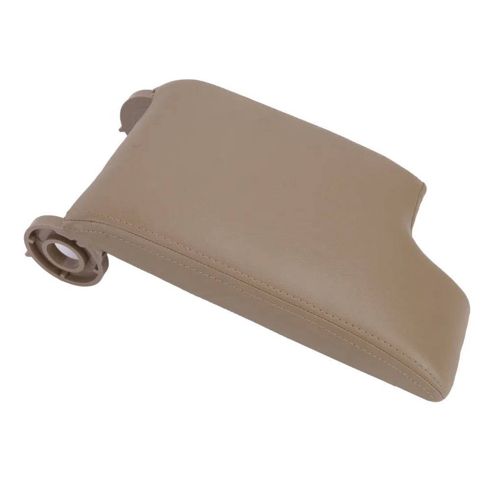 Бежевая крышка подлокотника из искусственной кожи с центральной консолью для BMW