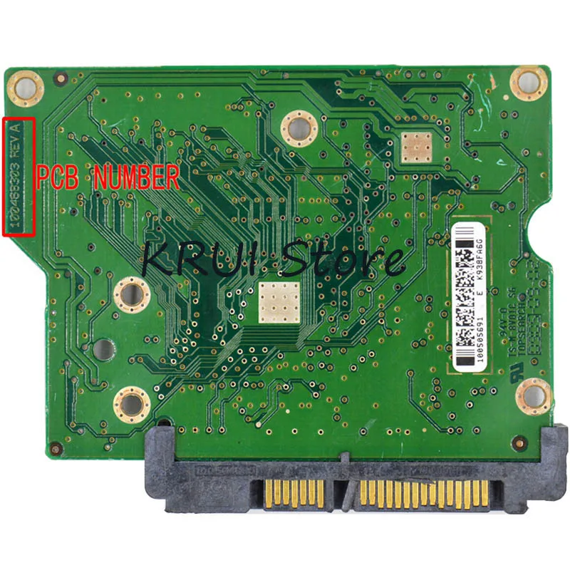 Бесплатная доставка HDD PCB Логическая плата/номер платы: 100468303 REV A |