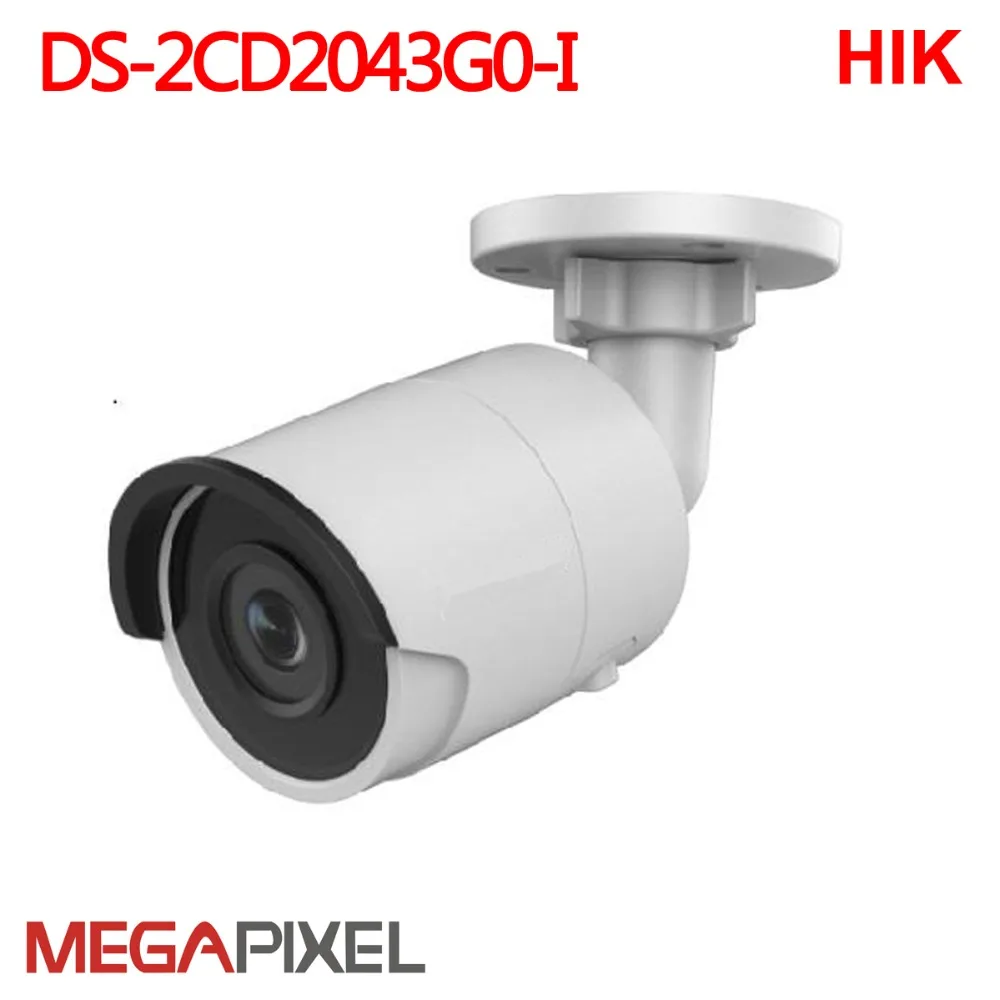 Hikvision 4 м ip камера Ir bullet DS 2CD2043G0 I cctv видеонаблюдение безопасности Easyip2.0plus