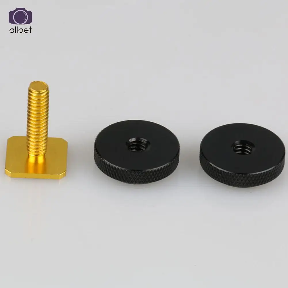 ALLOET 1/4 &quotвинт с резьбой для крепления на штативе двойным слоем вспышки Горячий