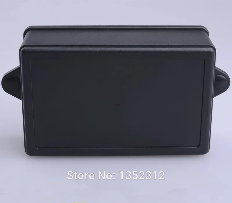 

12 pcs/lot 85*55*35mm wall mount enclosure plastic box for electronic abs DIY project box waterproof PLC control junction box