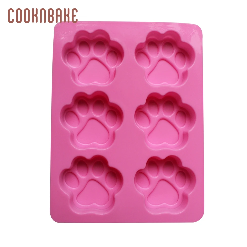 Силиконовая форма для рукоделия кошачья лапа сделай сам кухонная посуда выпечки