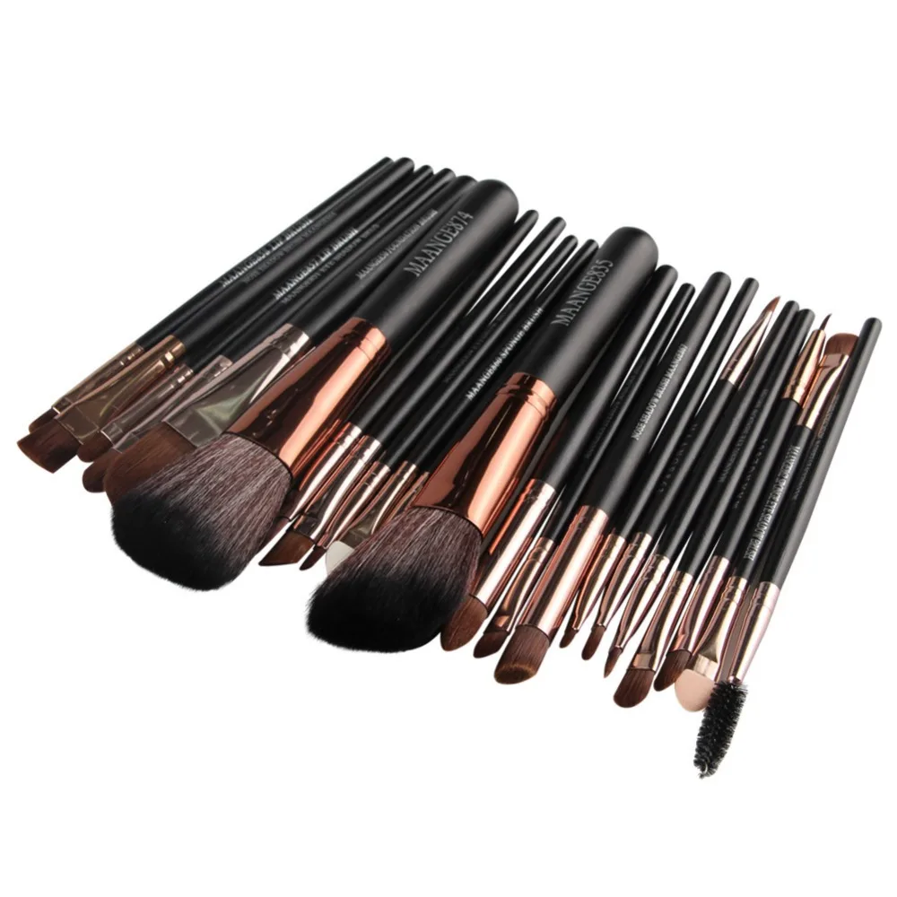 Eyeshadow brush set High quality Professional Makeup Brushes Foundation Powder Blush Eyebrow Lip Make up Brush Set Min | Красота и