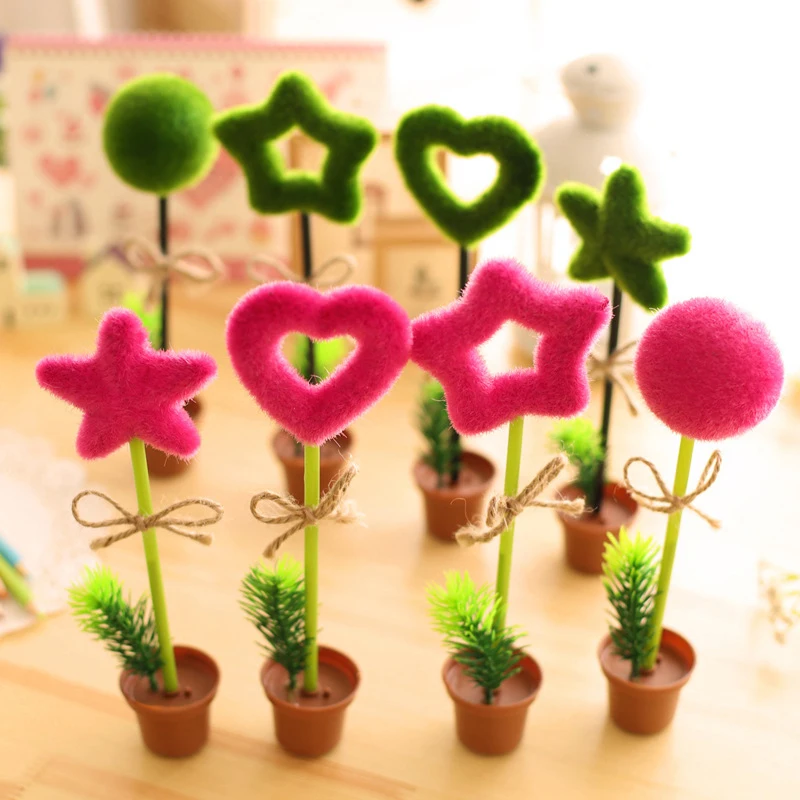 5 шт./лот корейские креативные канцелярские принадлежности зеленая пасторальная