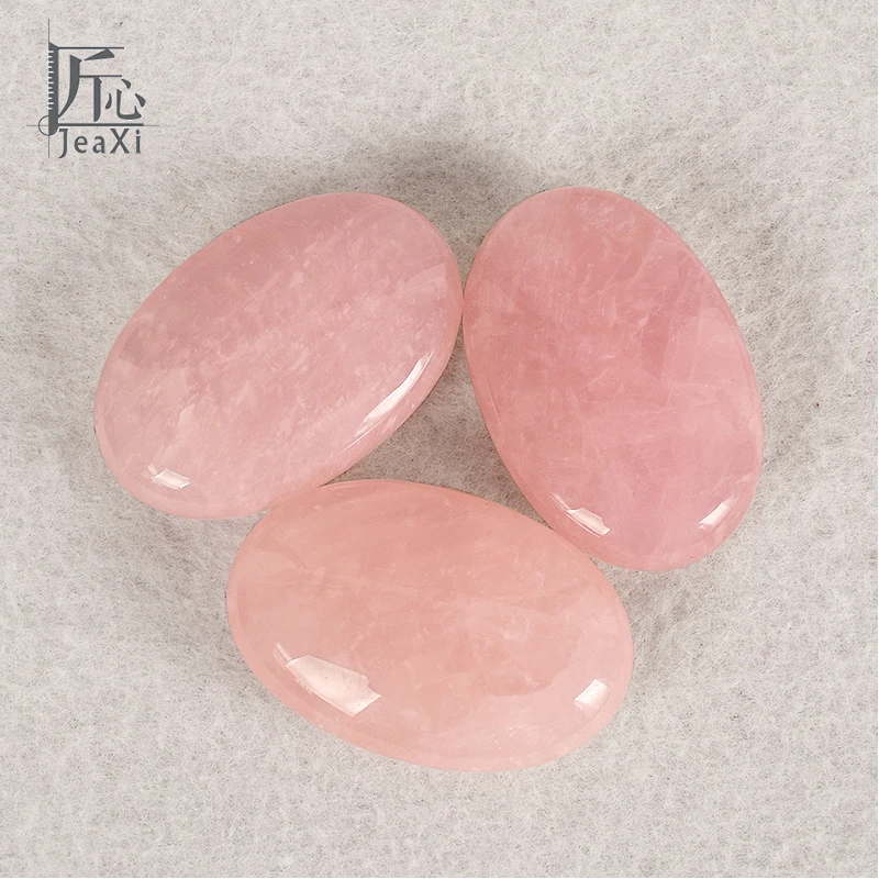 1 шт. массажные камни мыло розовый кварц натуральный энергетический камень