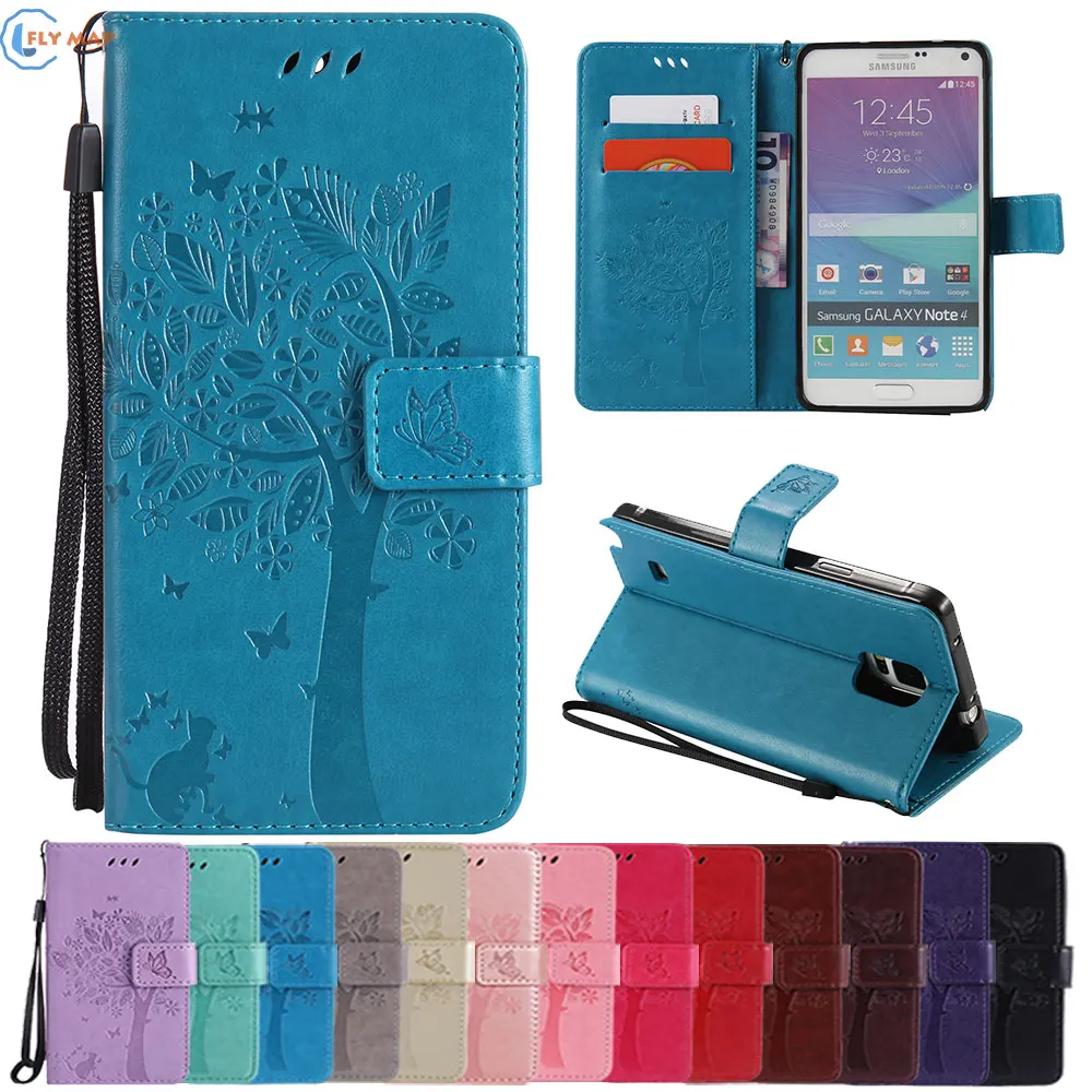 Чехол для Samsung Galaxy Note 4 Note4 N910C N910U N910F кошелек флип чехол телефона кожаный N910V SM N910U|for