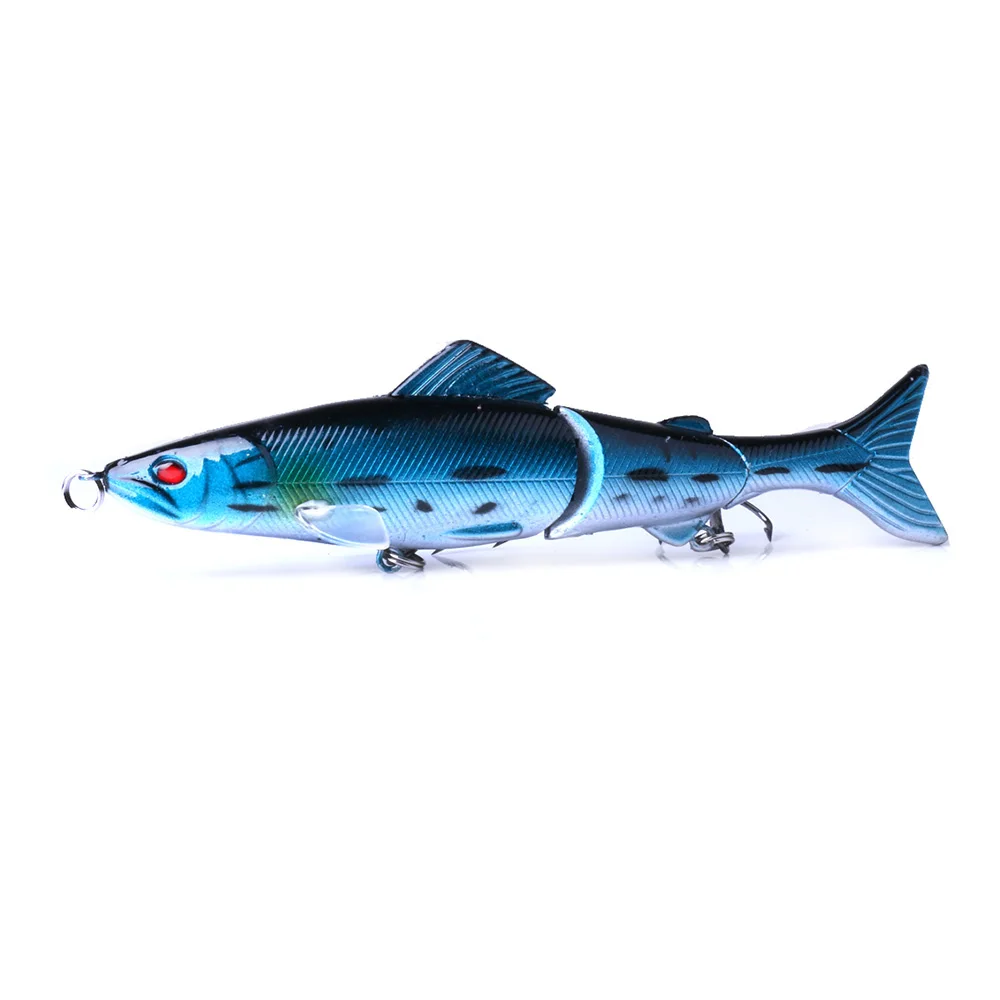 001 1 шт. приманка для рыбной ловли Minnow 125 мм 19 г Мульти шарнирные секции кренкбейт искусственная жесткая приманка басовый Троллинг Щука инструменты для ловли карпа - Цвет: 001