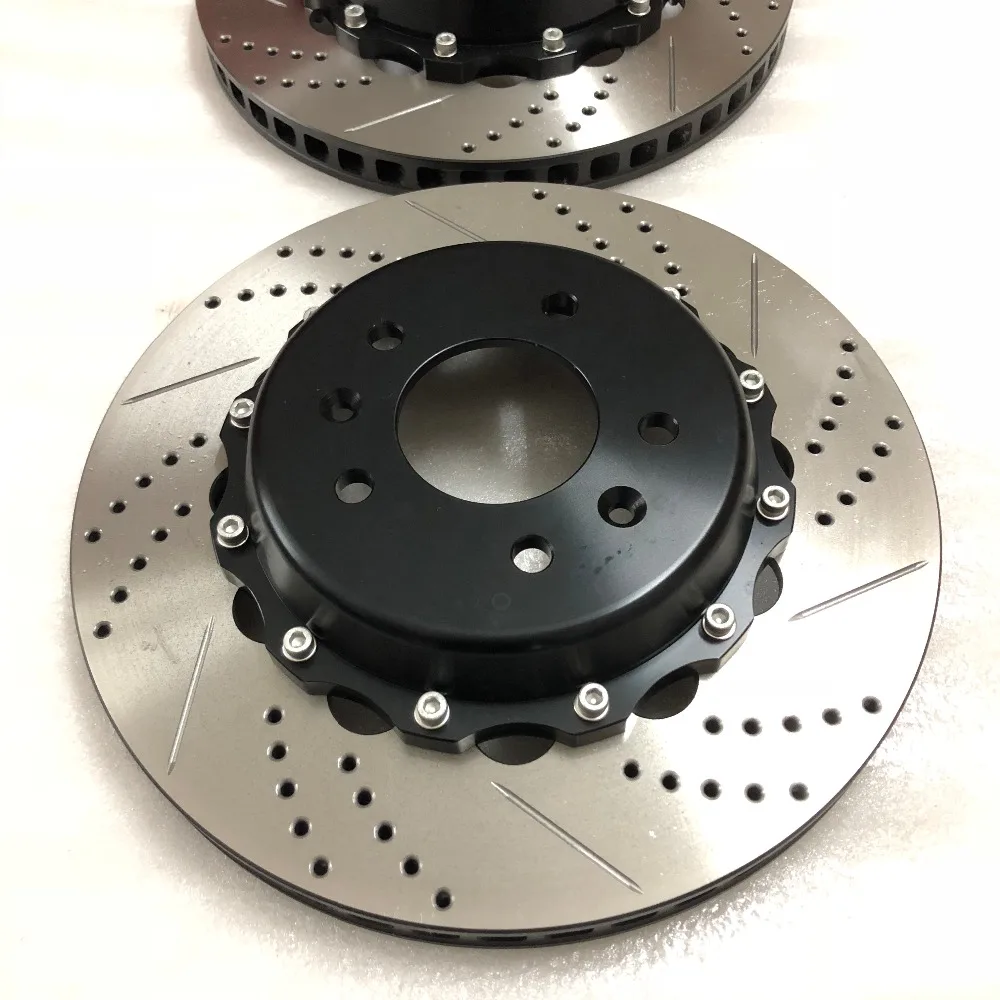 

Jekit 330*30mm grooved combine drilled disc with sliver alloy center cap PCD 5*100 for subaru impreza front