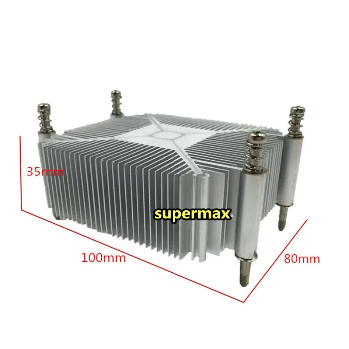Free Shipping Brand new 5PCS AVC fan amd FM2 FM1 AM3 am2 cpu Radiator screw mute CPU pure aluminum | Компьютеры и офис