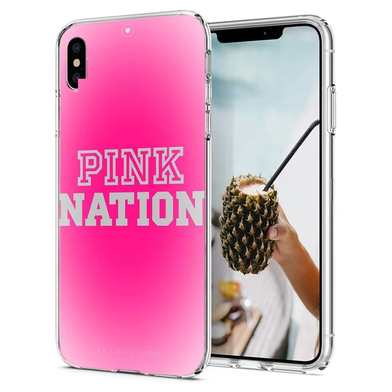 Роскошный чехол из ТПУ для iPhone 7 8 Plus 6 S/6 мягкий дизайн со звездой розовый X XS XR Max