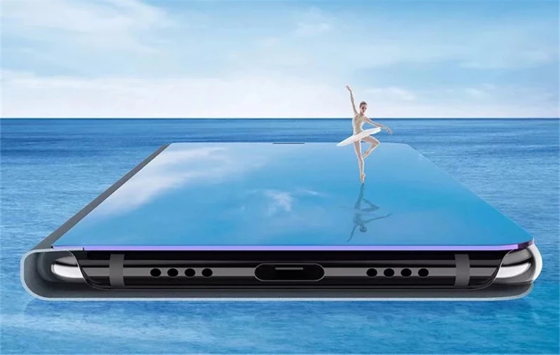 Прозрачный зеркальный чехол из поликарбоната для Xiaomi 5C 5X6 6X8 SE Pocophone F1 Max3 Note 3 Mix2 на Redmi Note 4X5 5 Plus 6 Pro 6A S2