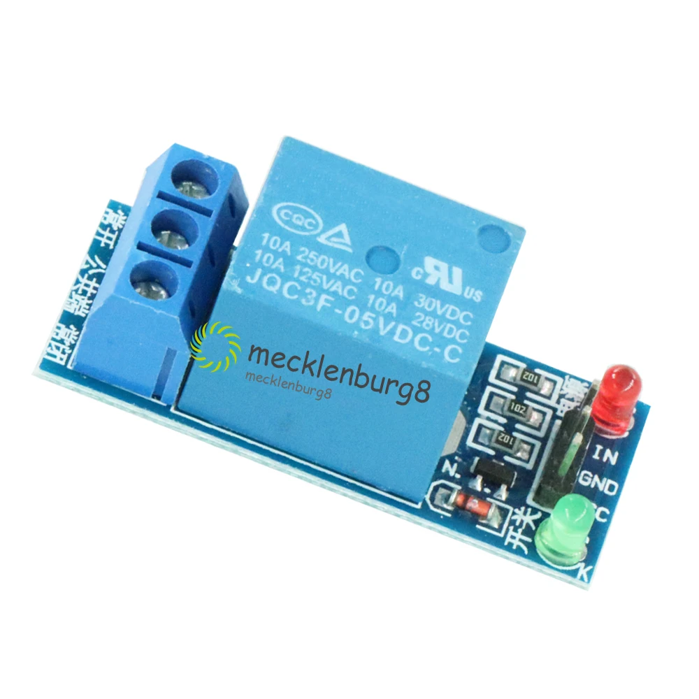 2 шт. Плата интерфейсной платы для Arduino 1 канальный релейный модуль 5 В низкий