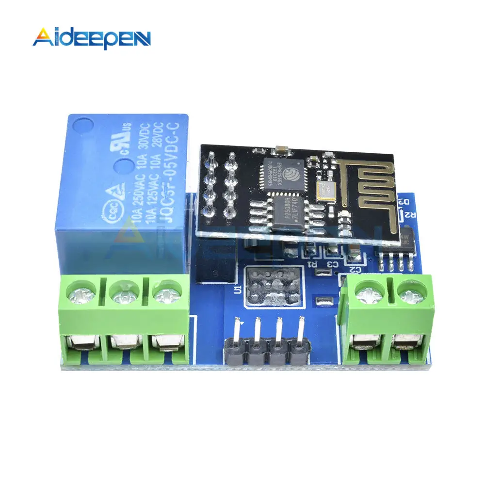

ESP8266 5V WiFi Relay Module Things Smart Home Remote Control Switch Phone APP ESP-01 ESP-01S Controller Wireless WIFI Module