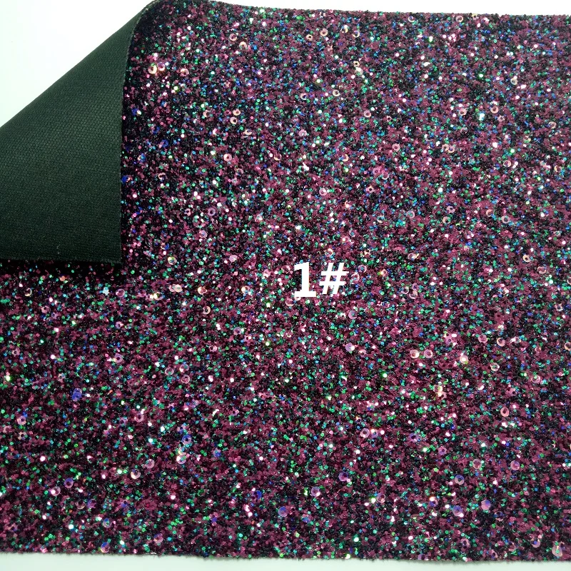 1 шт. A4 Размер 21X29 см Кожезаменитель, Лоскутная Блестящая с sequinesfabric для лук DIY сумки обувь MJ061C