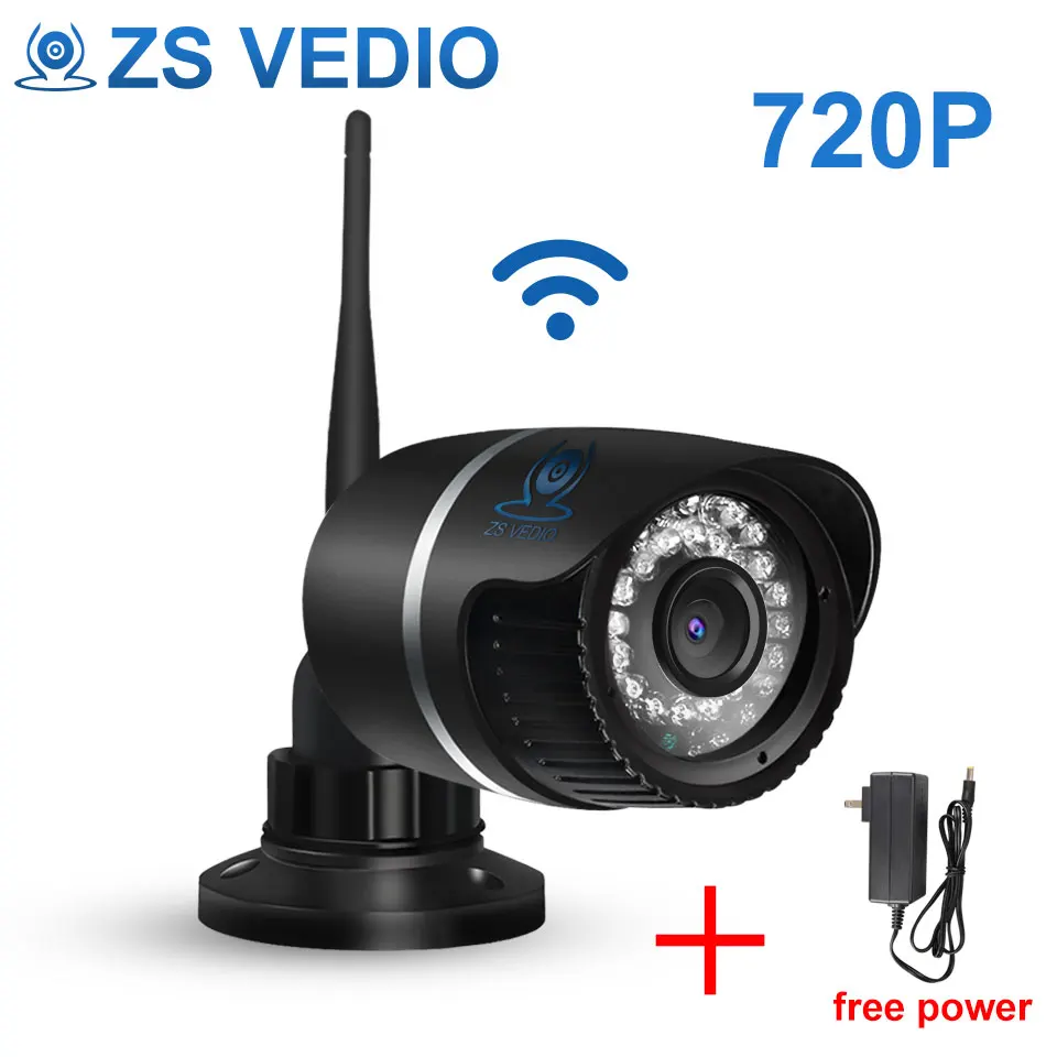 ZSVEDIO камеры наблюдения IP камера OnVif ip 720 Wi Fi внешняя беспроводная 720P ночное видение