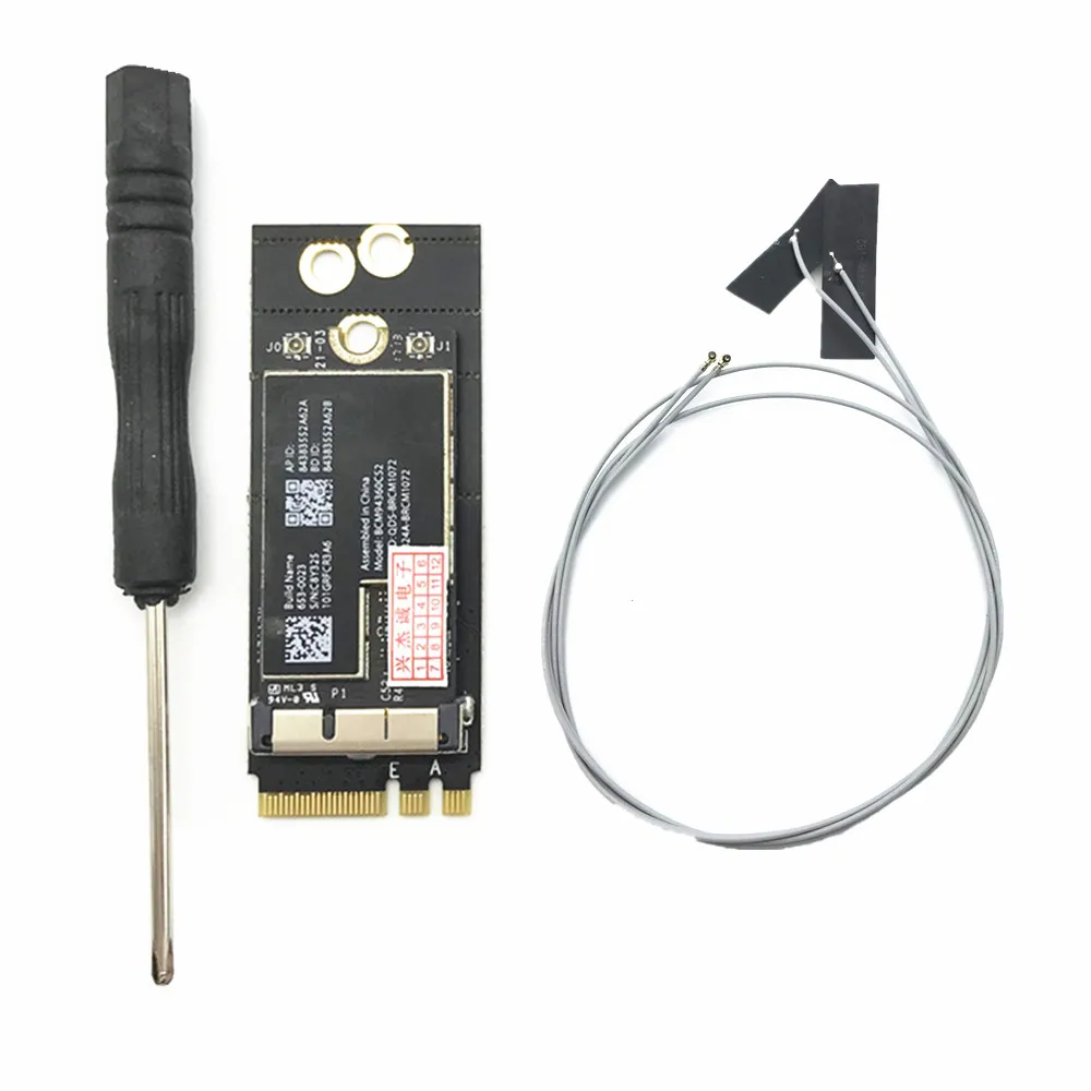 Для Hackintosh BCM94360CS2 BCM94360Z3 802.11AC WiFi 867 Мбит/с WLAN-карта подходит для Bluetooth 4 0 NGFF M.2 адаптер