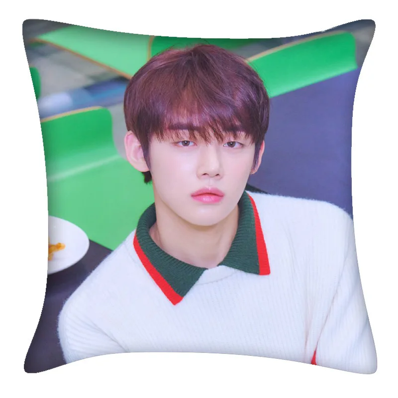 Двухсторонняя подушка с HD-печатью [MYKPOP]TXT коллекция фанатов KPOP SA19041606 | Игрушки и