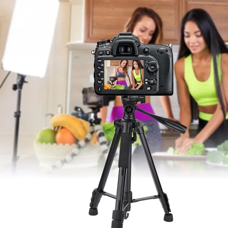 Новый профессиональный штатив из алюминиевого сплава для DSLR камер держатель