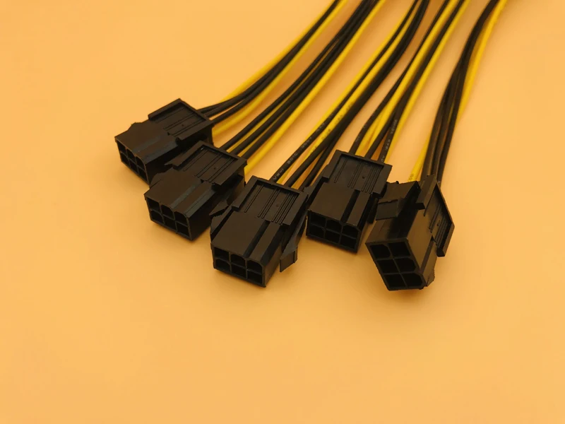 5 шт. удлинитель PCI Express PCIe на 6 контактов 20 см|Компьютерные кабели и разъемы| |