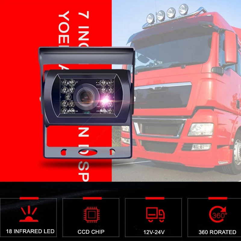 5 &quotHD Автомобильный монитор заднего вида цветной ЖК дисплей TFT экран для