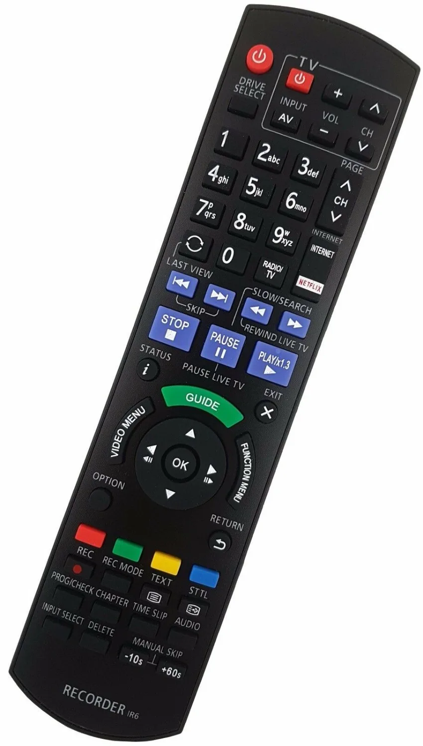 Оригинальный пульт дистанционного управления N2QAYB000340 для Panasonic DVD-рекордер DMR-XS350EGK