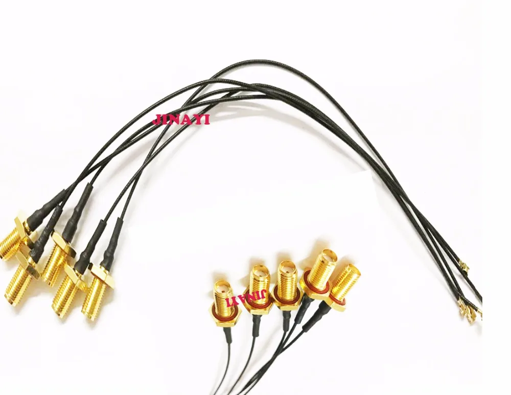 10pcs IPX U.FL to SMA Female Waterproof Bulkhead O-ring pigtail cable 1.13 1.13mm 5cm 15cm 30cm | Обустройство дома