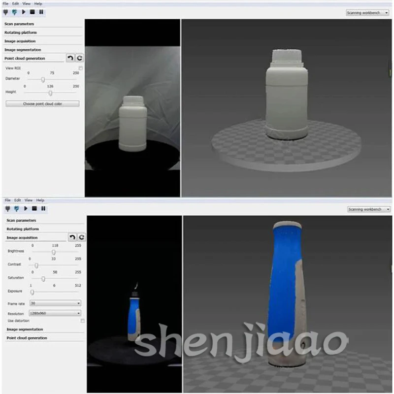 DIY 3d сканер комплект, дизайнер и DIY Базовый инженерный комплект для сканера diy 3D цифровой мини сканер(компонент