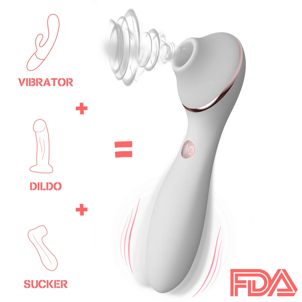Nipple Sucking Vibrator dildo vibration 13 Speed G spot Clitoris Stimulation Erotic Adult sex toys for Women | Красота и здоровье
