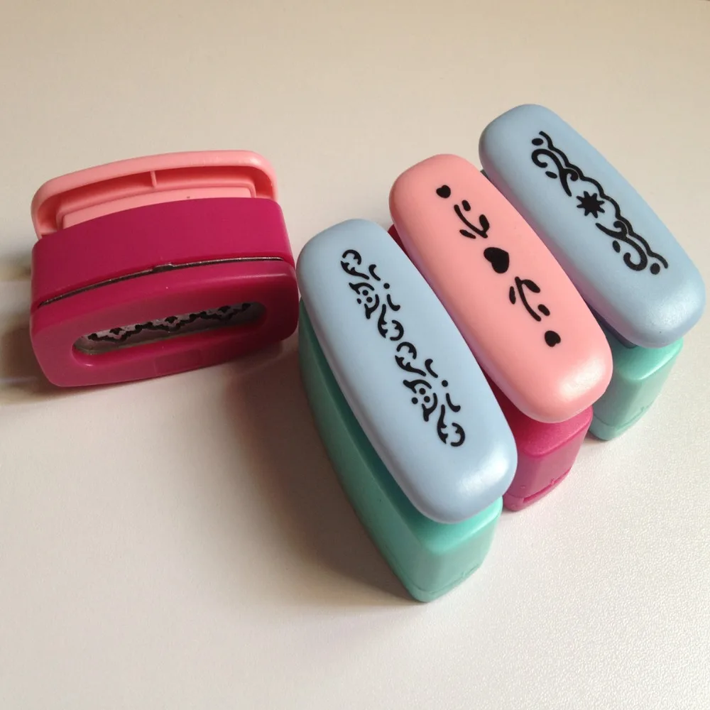 4 Бумага Дырокол Craft резак Дети Tool записки Перфорация звезда сердце бабочка