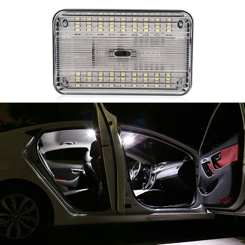 Urbanroad 1PCS Car Light Source Interior Lights 36SMD 12V White LED Ceiling Dome Roof Reading Lamp On/Off Switch | Автомобили и