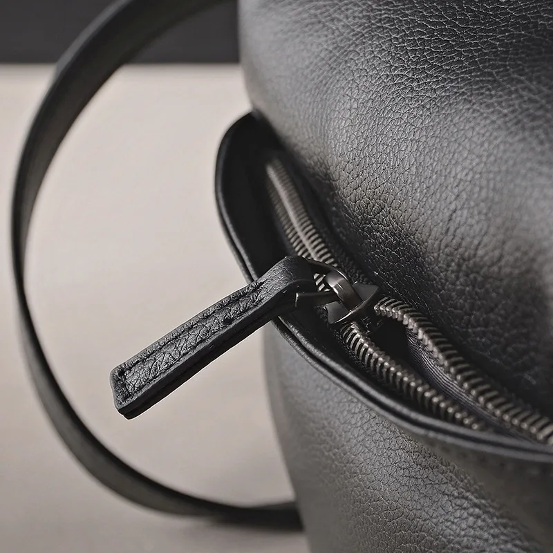 Zency 100% натуральная кожа женская сумка мессенджер винтажная высокое качество