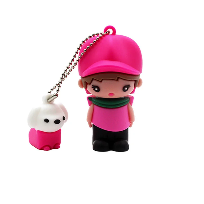 USB флеш накопители 8 ГБ 16 32 64 карта Внешняя память мультяшный usb накопитель подарок