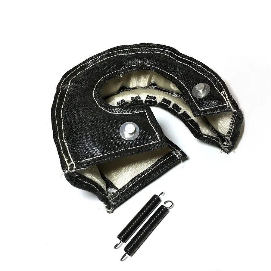 T3 черный цвет стекловолокно турбо одеяло куртка теплозащитный чехол