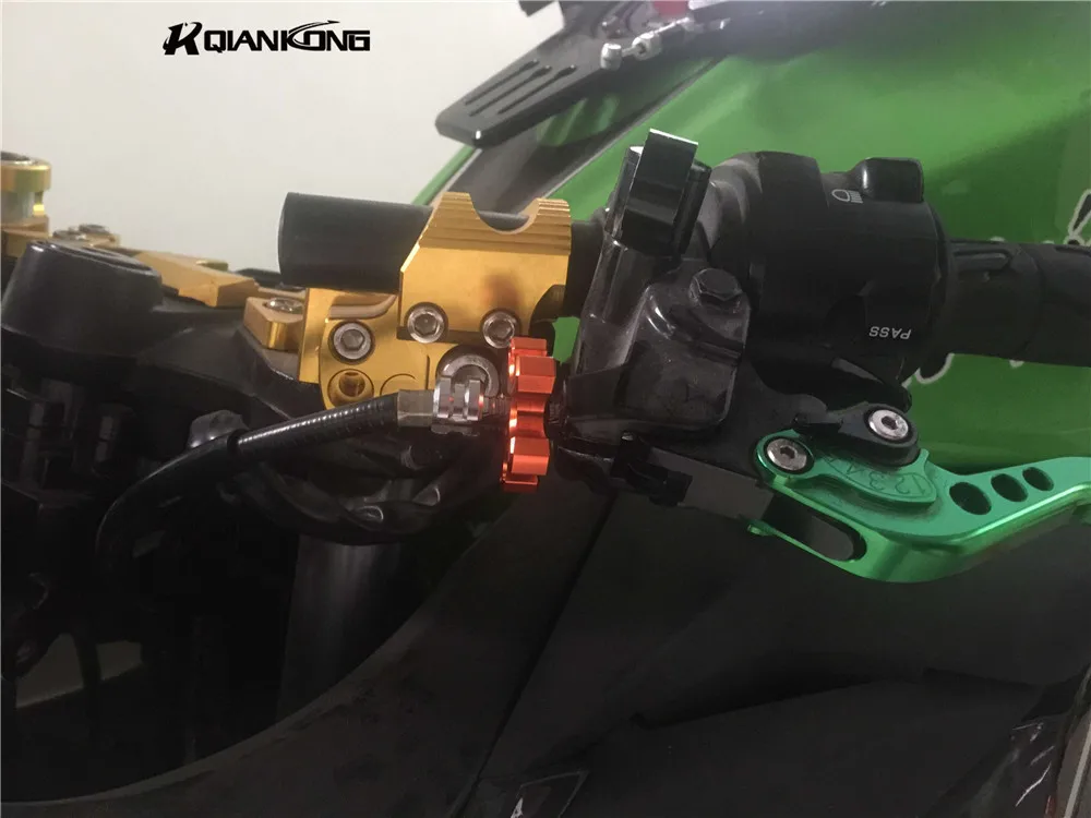 M8/M10 * 1 25 Универсальный Мотоцикл CNC алюминиевый кабель сцепления провода
