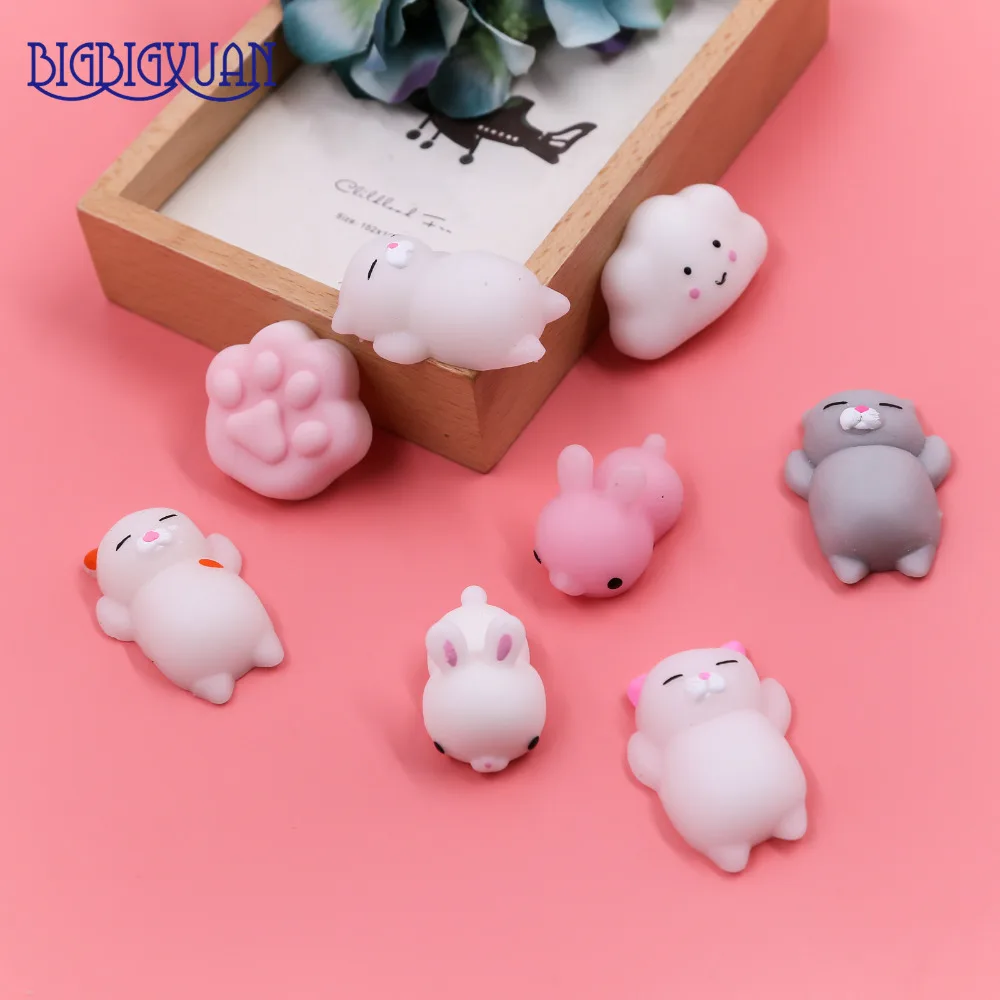 Милый ремешок для телефона Kawaii Mini мягкий Кот кролик облако Decom пресс ион ручная